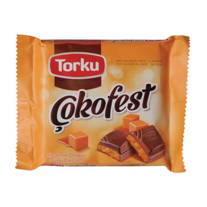 Torku Çokofest Caramel Filled Chocolate Torku Chocolate