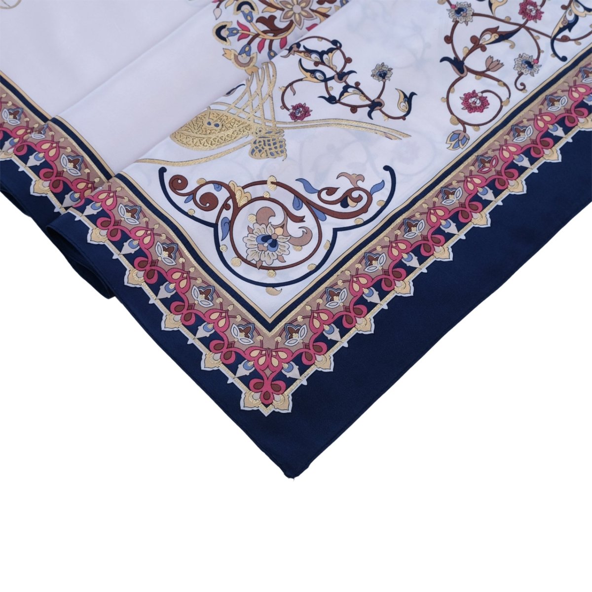 Tugra Breathable Lightweight Scarf in Blue Color - TryAladdin