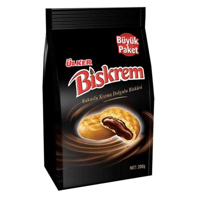 Ulker Biskrem Chocolate Filled Biscuits - 2pcs