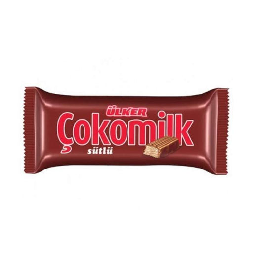 Ulker Cokomilk Milk Chocolate Nougat Bar - 7pcs