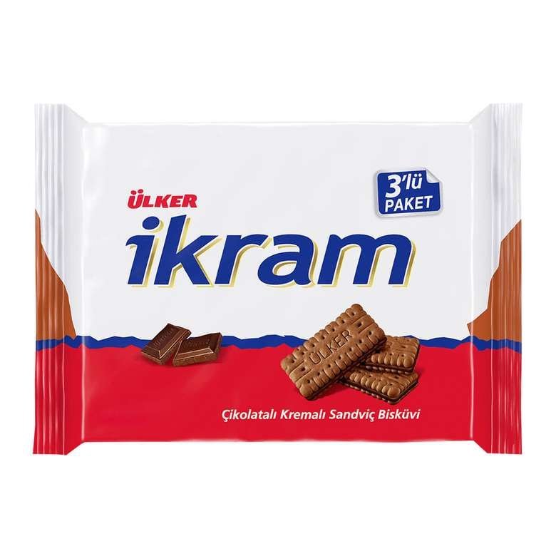 Ulker Ikram Chocolate Cream Biscuits - 2pcs