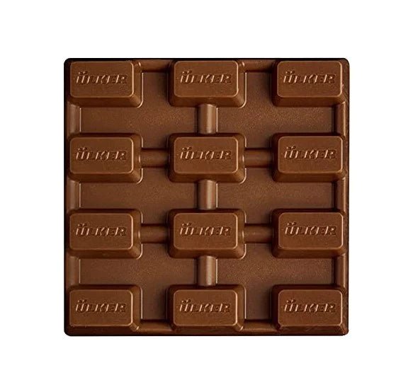 Ulker Milk Square Chocolate - 2pcs