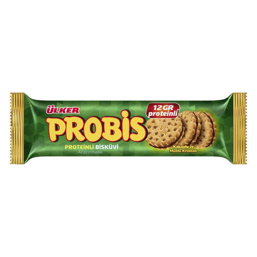 Ulker Probis Protein Biscuits With Cocoa And Banana - 2pcs