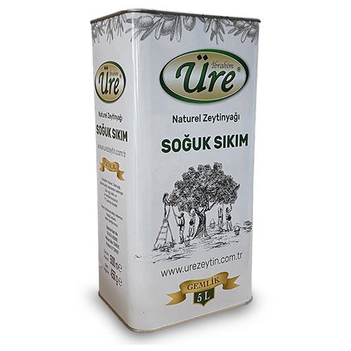 Ure Zeytin | Cold Pressed Natural Extra Virgin Olive Oil 5lt.