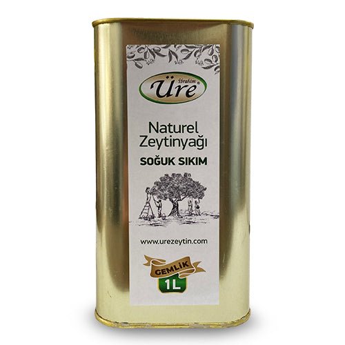 Ure Zeytin | Cold Pressed Olive Oil 1lt. Tin