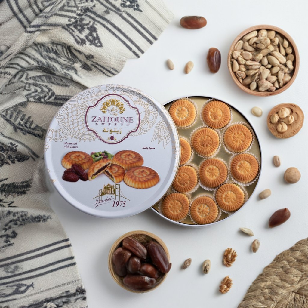 Zaitoune - Maamoul with Dates Cookies (1.1 lb | 500 grams)