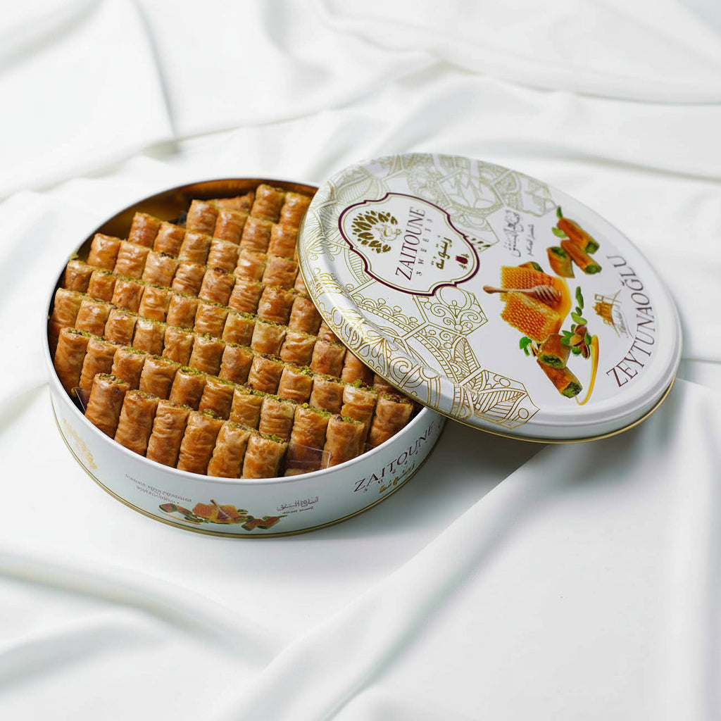 Zaitoune - Pistachio Fingers with Honey (1.1 lb | 500 grams) - TryAladdin